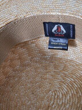 Y2K Jaxon Wheat Straw Brim Hat
